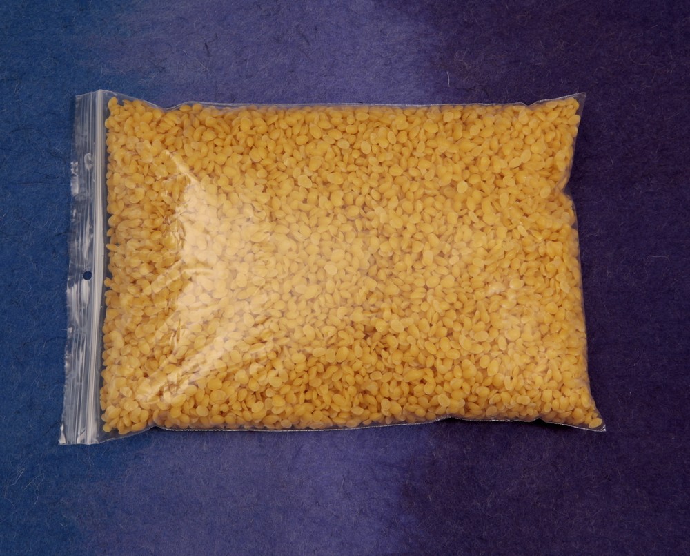 Včelí vosk 100% BIO z Afriky, žlutý - vločky