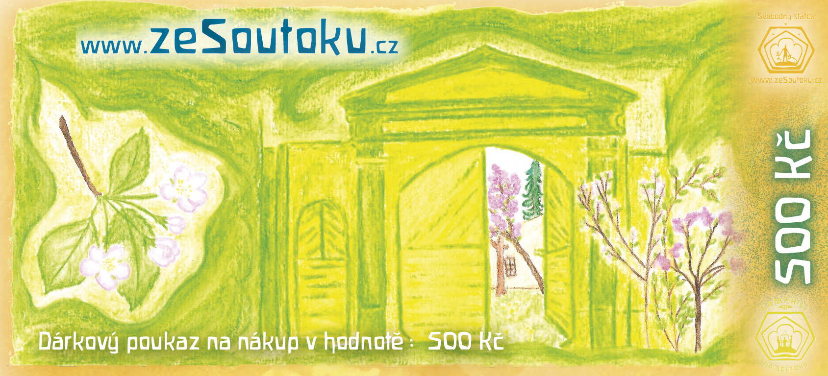 Dárkový poukaz 500 Kč