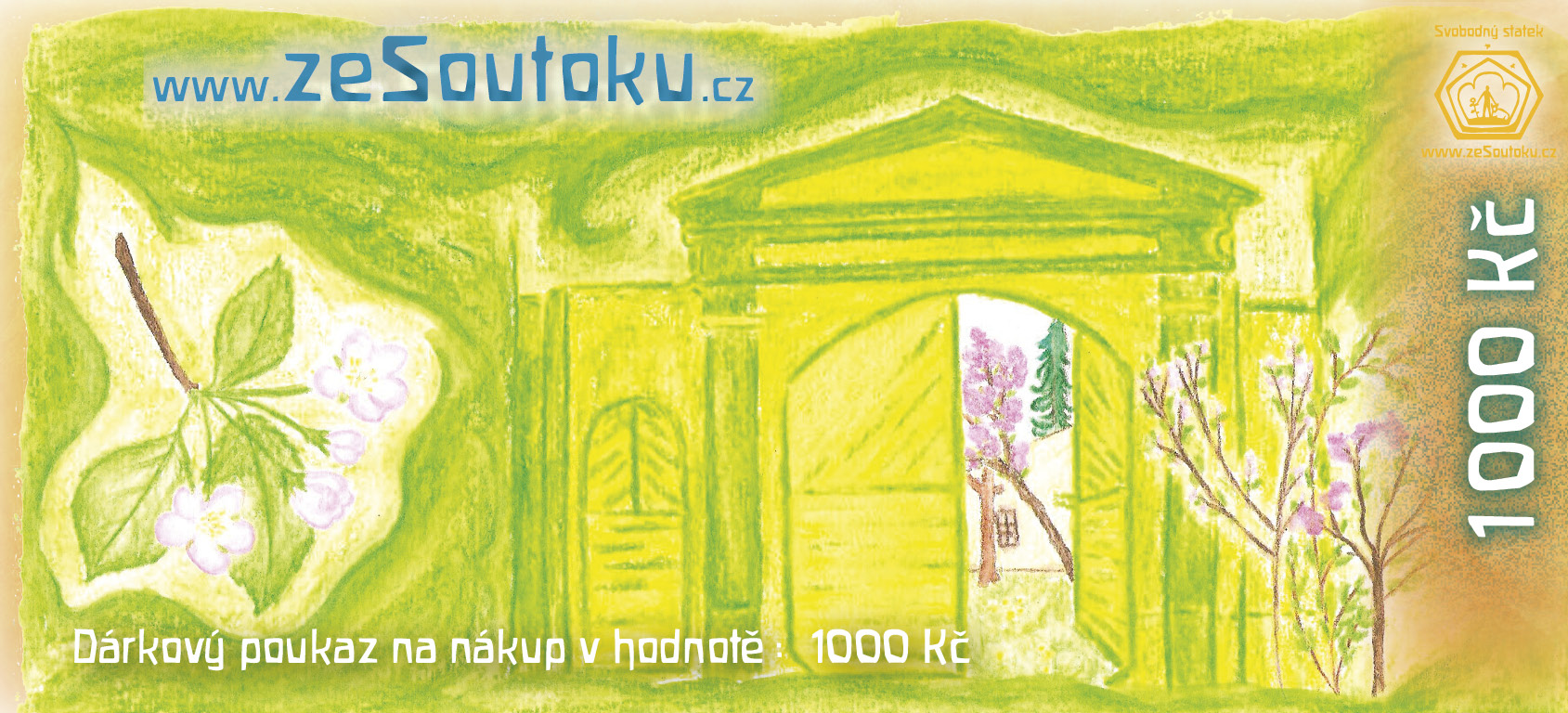 Dárkový poukaz 1000 Kč