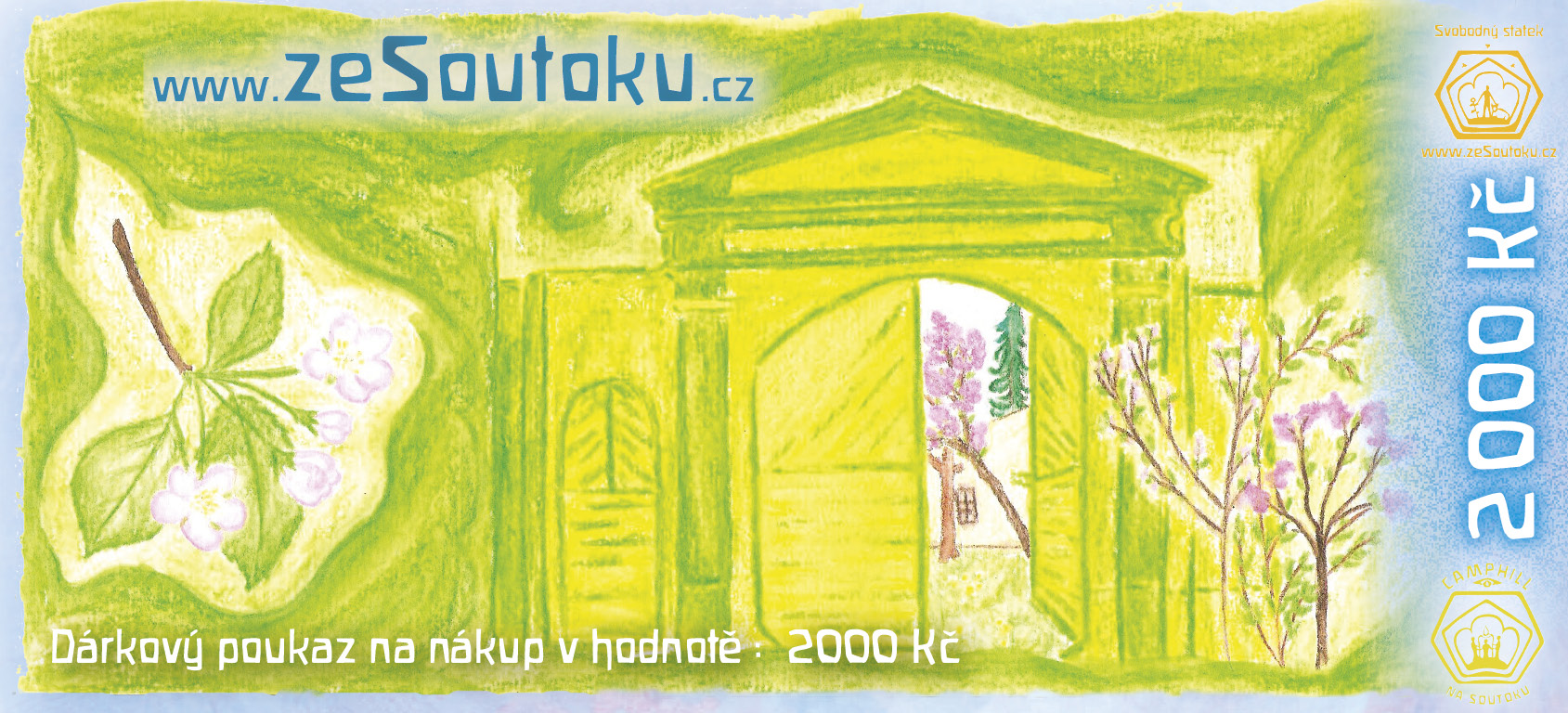 Dárkový poukaz 2000 Kč