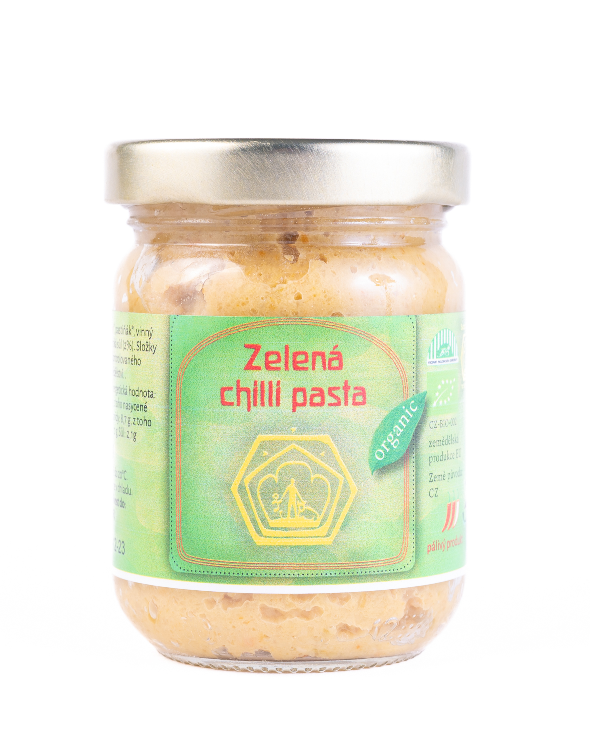 Zelená chilli pasta 120g