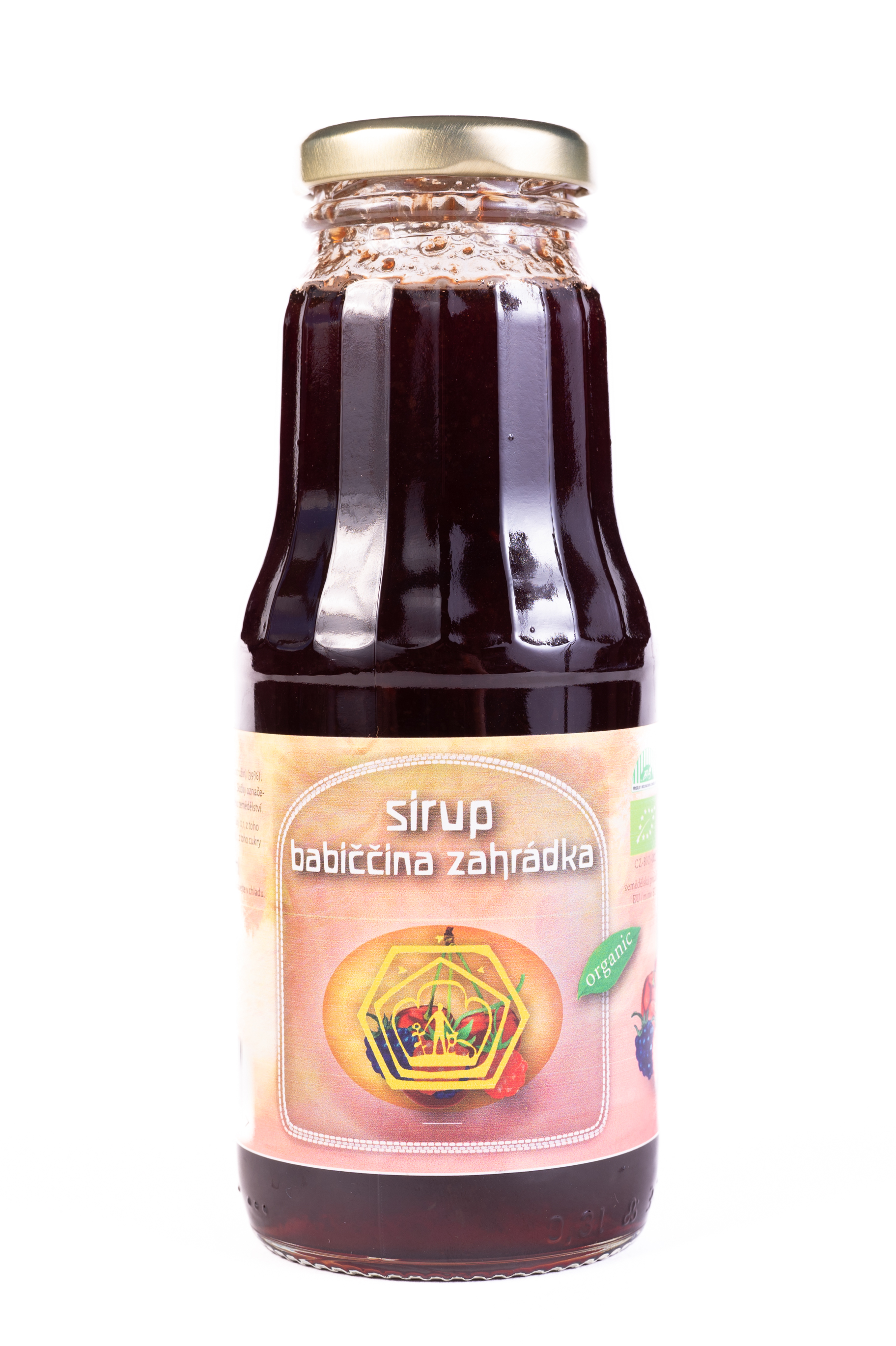 Ovocný sirup Babiččina zahrádka