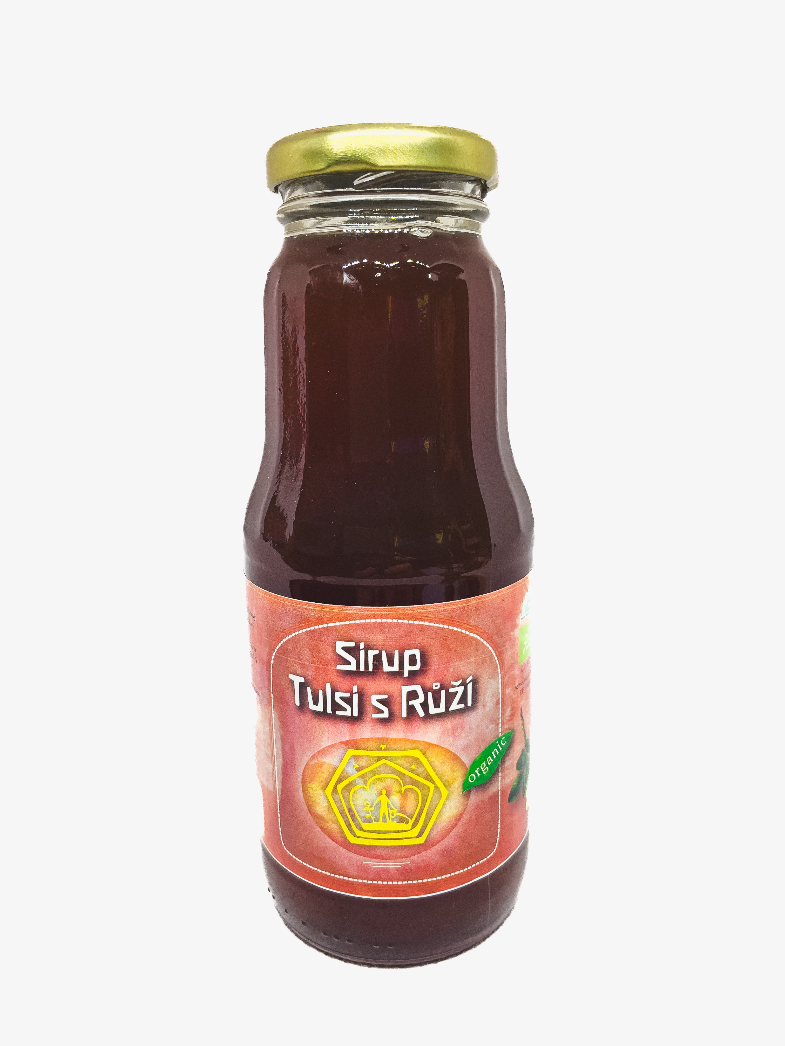 Sirup tulsi s růží