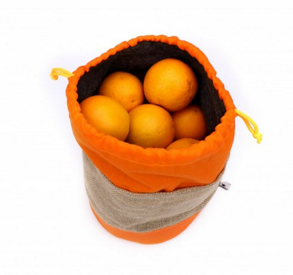 Zembag oranžový na 2 kg ovoce nebo zeleniny